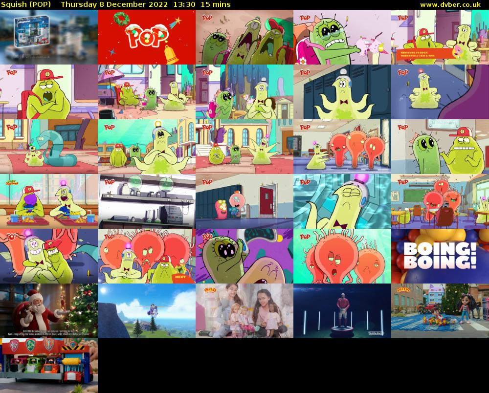 Squish (POP) Thursday 8 December 2022 13:30 - 13:45