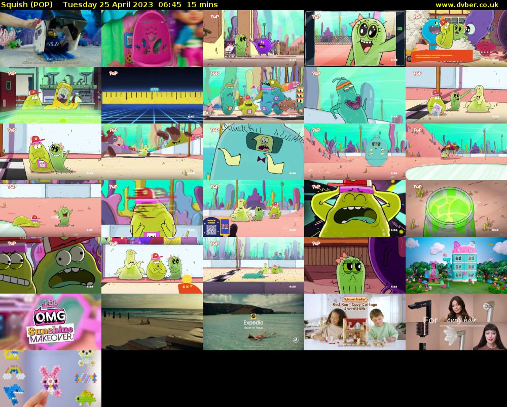 Squish (POP) Tuesday 25 April 2023 06:45 - 07:00