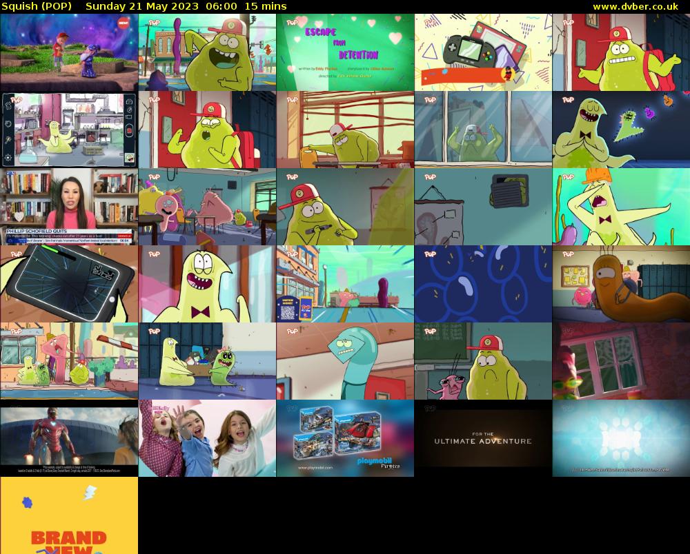 Squish (POP) Sunday 21 May 2023 06:00 - 06:15