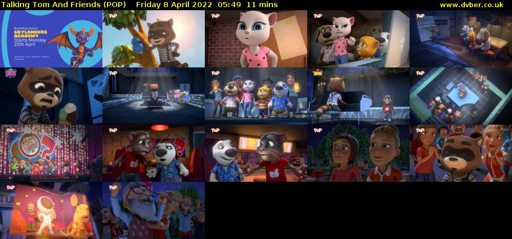 Talking Tom and Friends (POP) Friday 8 April 2022 05:49 - 06:00