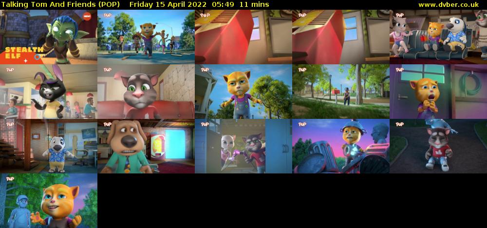 Talking Tom and Friends (POP) Friday 15 April 2022 05:49 - 06:00