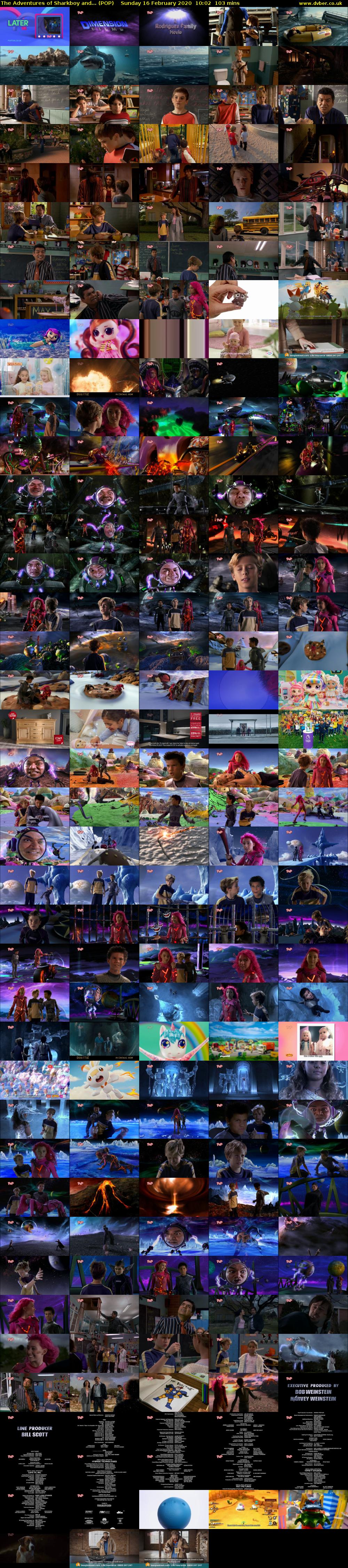The Adventures of Sharkboy and... (POP) Sunday 16 February 2020 10:02 - 11:45