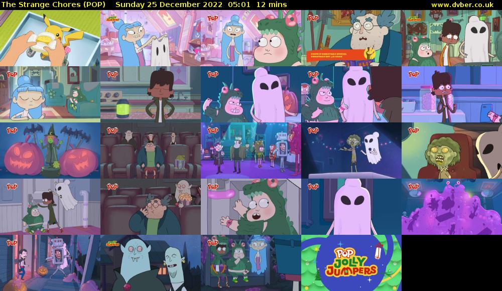 The Strange Chores (POP) Sunday 25 December 2022 05:01 - 05:13