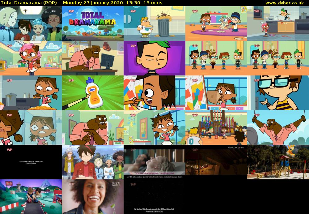 Total Dramarama (POP) Monday 27 January 2020 13:30 - 13:45