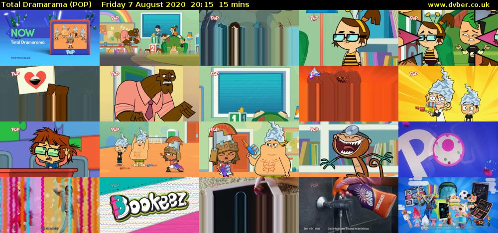 Total Dramarama (POP) Friday 7 August 2020 20:15 - 20:30