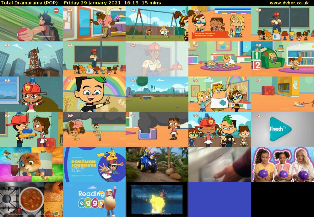 Total Dramarama (POP) Friday 29 January 2021 16:15 - 16:30