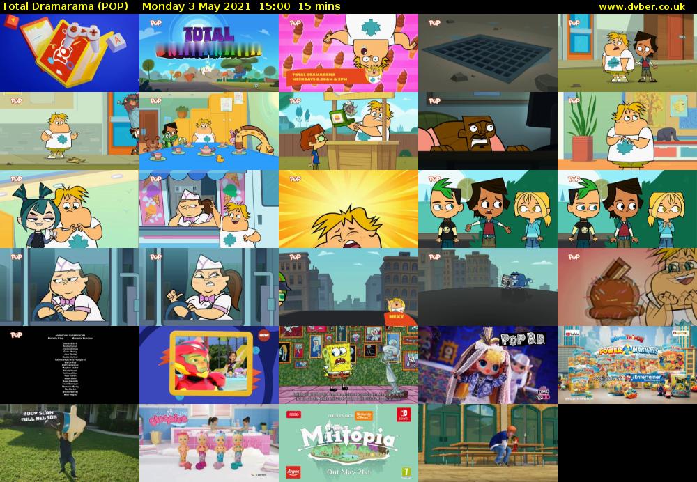 Total Dramarama (POP) Monday 3 May 2021 15:00 - 15:15