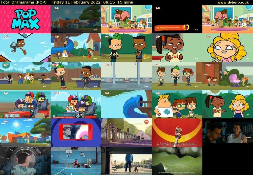 Total Dramarama (POP) Friday 11 February 2022 08:15 - 08:30