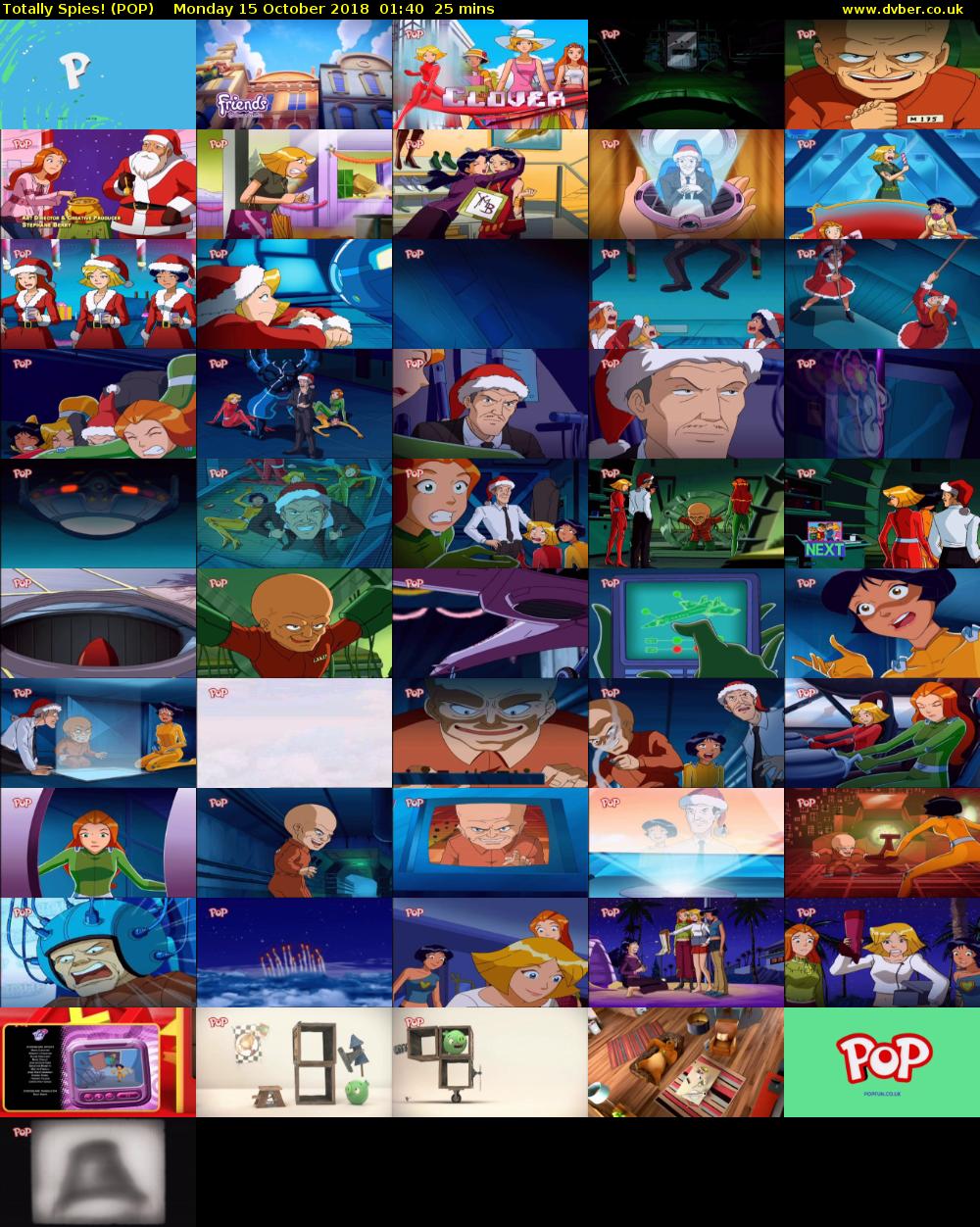 Totally Spies! (POP) Monday 15 October 2018 01:40 - 02:05