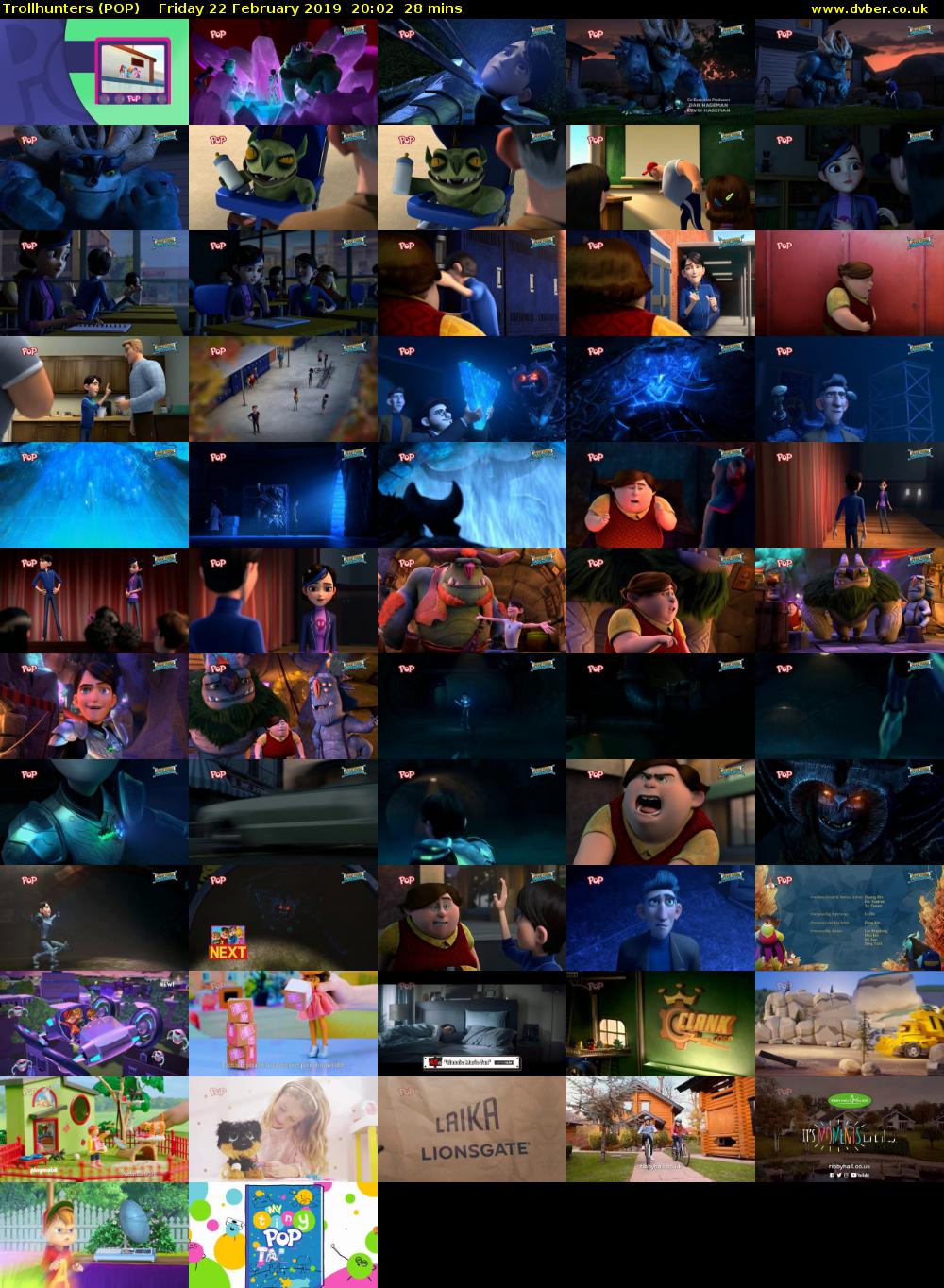 Trollhunters (POP) Friday 22 February 2019 20:02 - 20:30