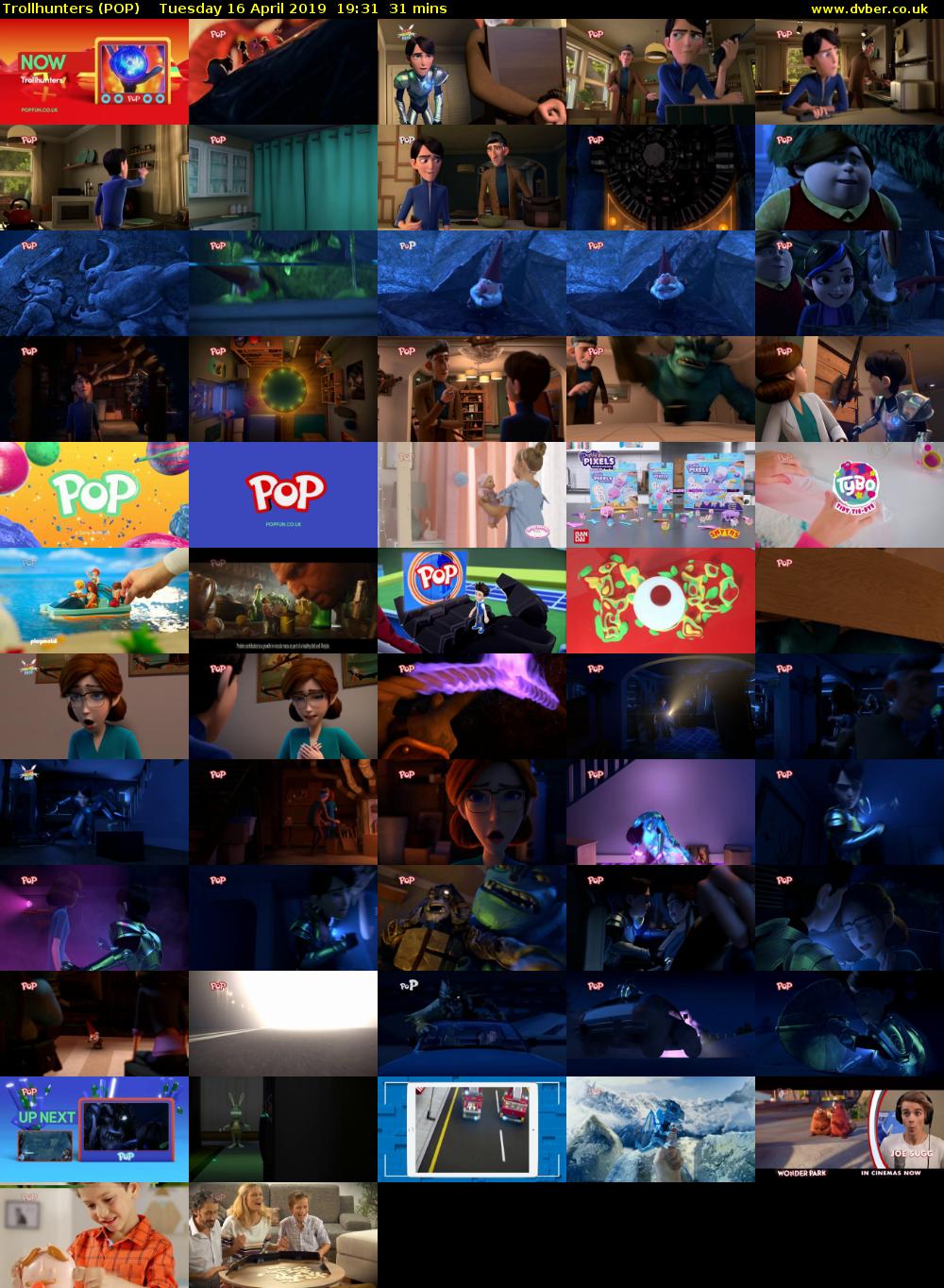 Trollhunters (POP) Tuesday 16 April 2019 19:31 - 20:02