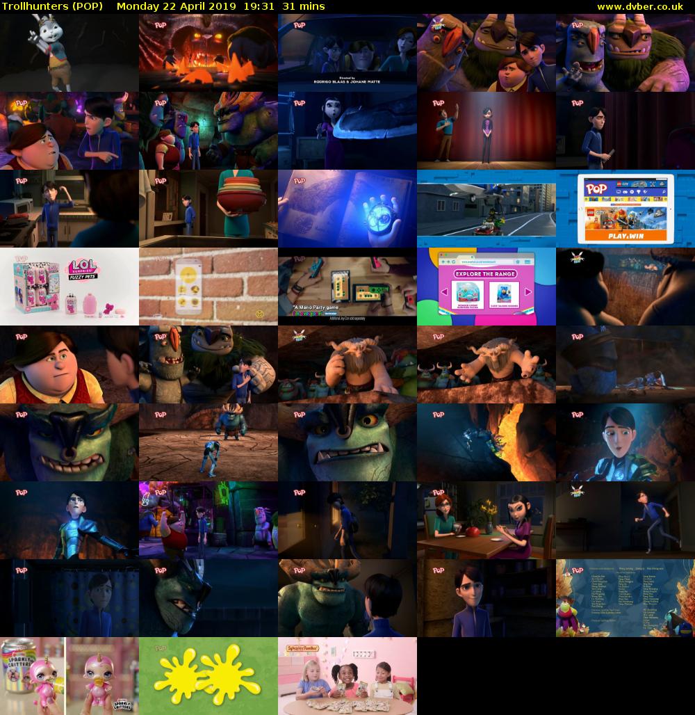 Trollhunters (POP) Monday 22 April 2019 19:31 - 20:02