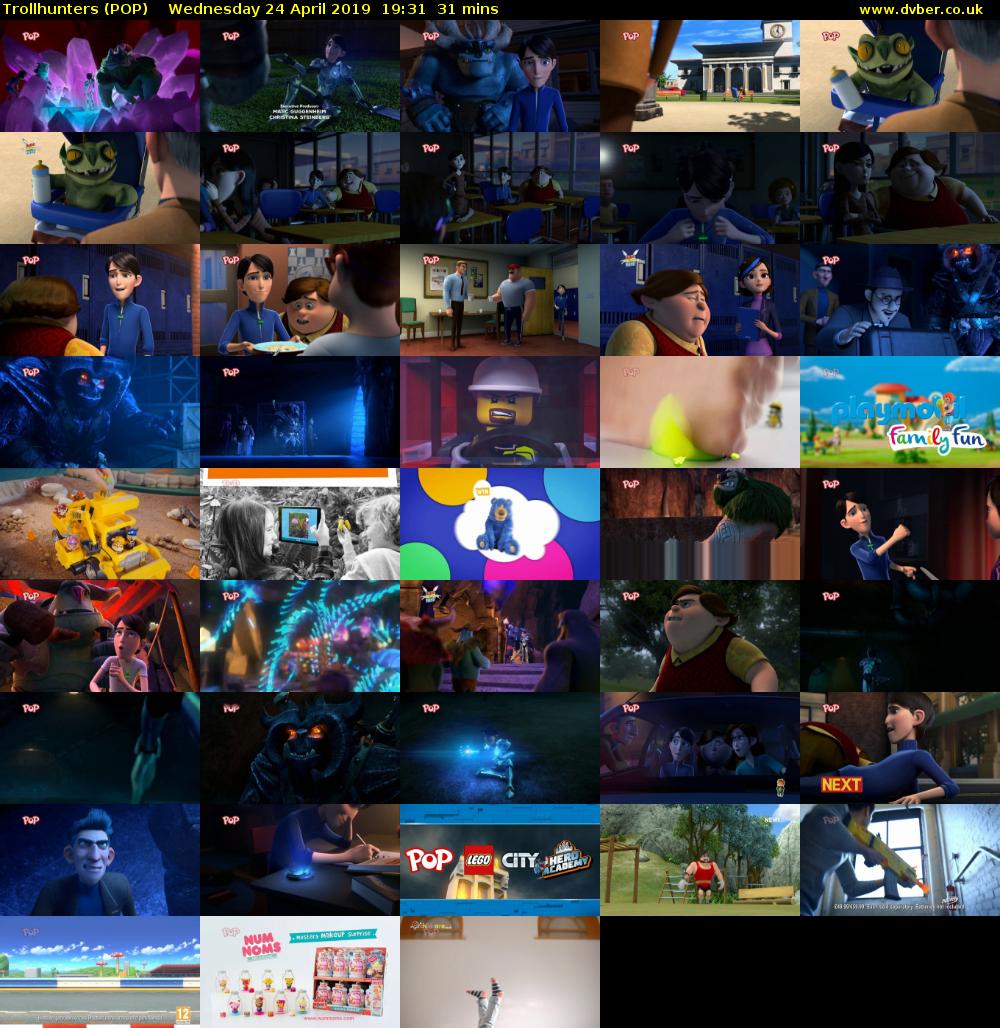 Trollhunters (POP) Wednesday 24 April 2019 19:31 - 20:02