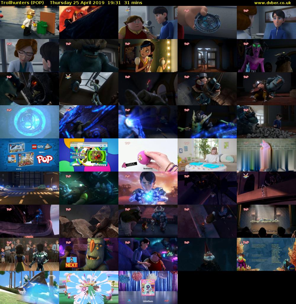 Trollhunters (POP) Thursday 25 April 2019 19:31 - 20:02