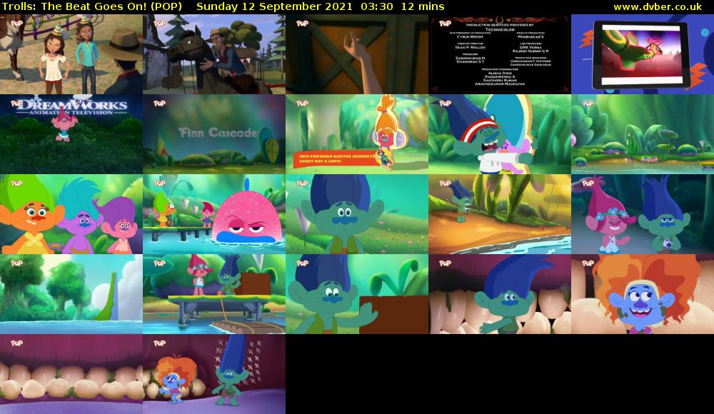 Trolls: The Beat Goes On! (POP) Sunday 12 September 2021 03:30 - 03:42