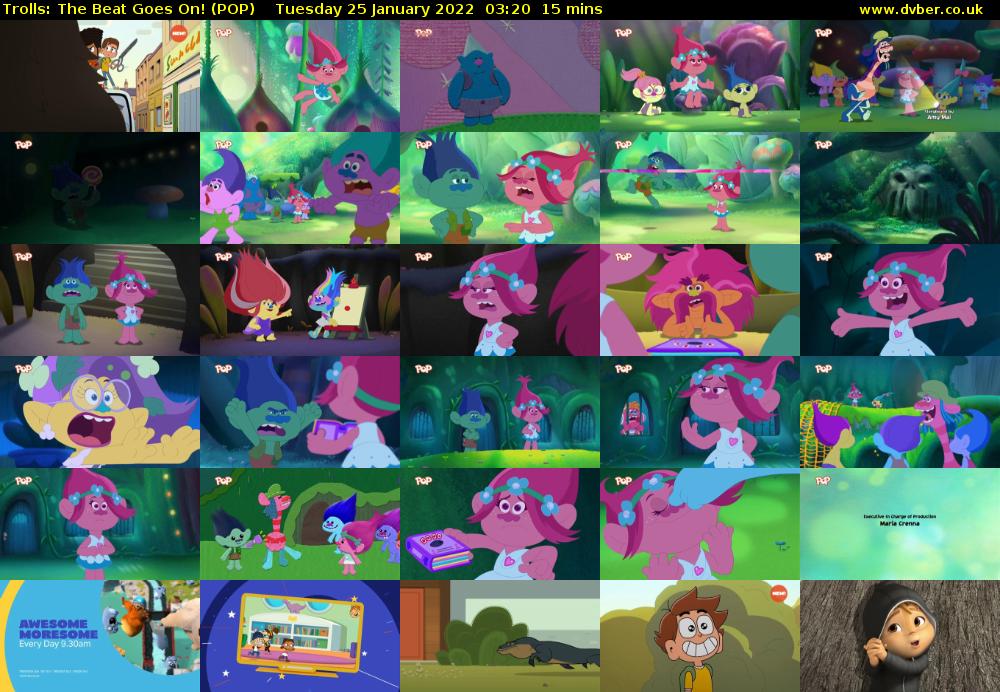 Trolls: The Beat Goes On! (POP) Tuesday 25 January 2022 03:20 - 03:35