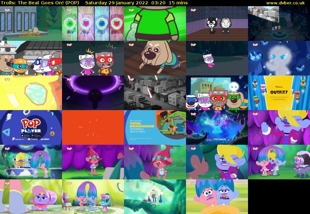 Trolls: The Beat Goes On! (POP) Saturday 29 January 2022 03:20 - 03:35