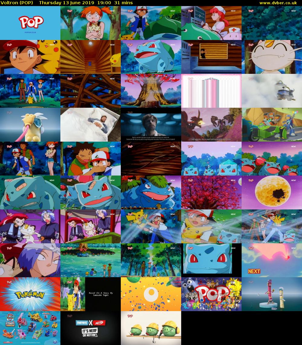 Voltron (POP) Thursday 13 June 2019 19:00 - 19:31