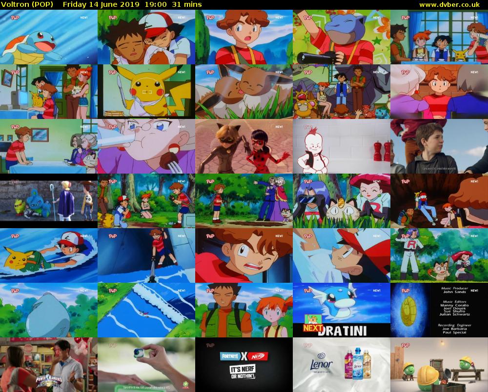 Voltron (POP) Friday 14 June 2019 19:00 - 19:31
