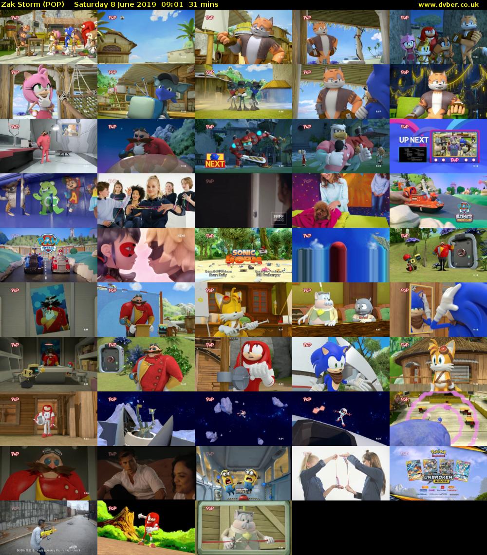 Zak Storm (POP) Saturday 8 June 2019 09:01 - 09:32