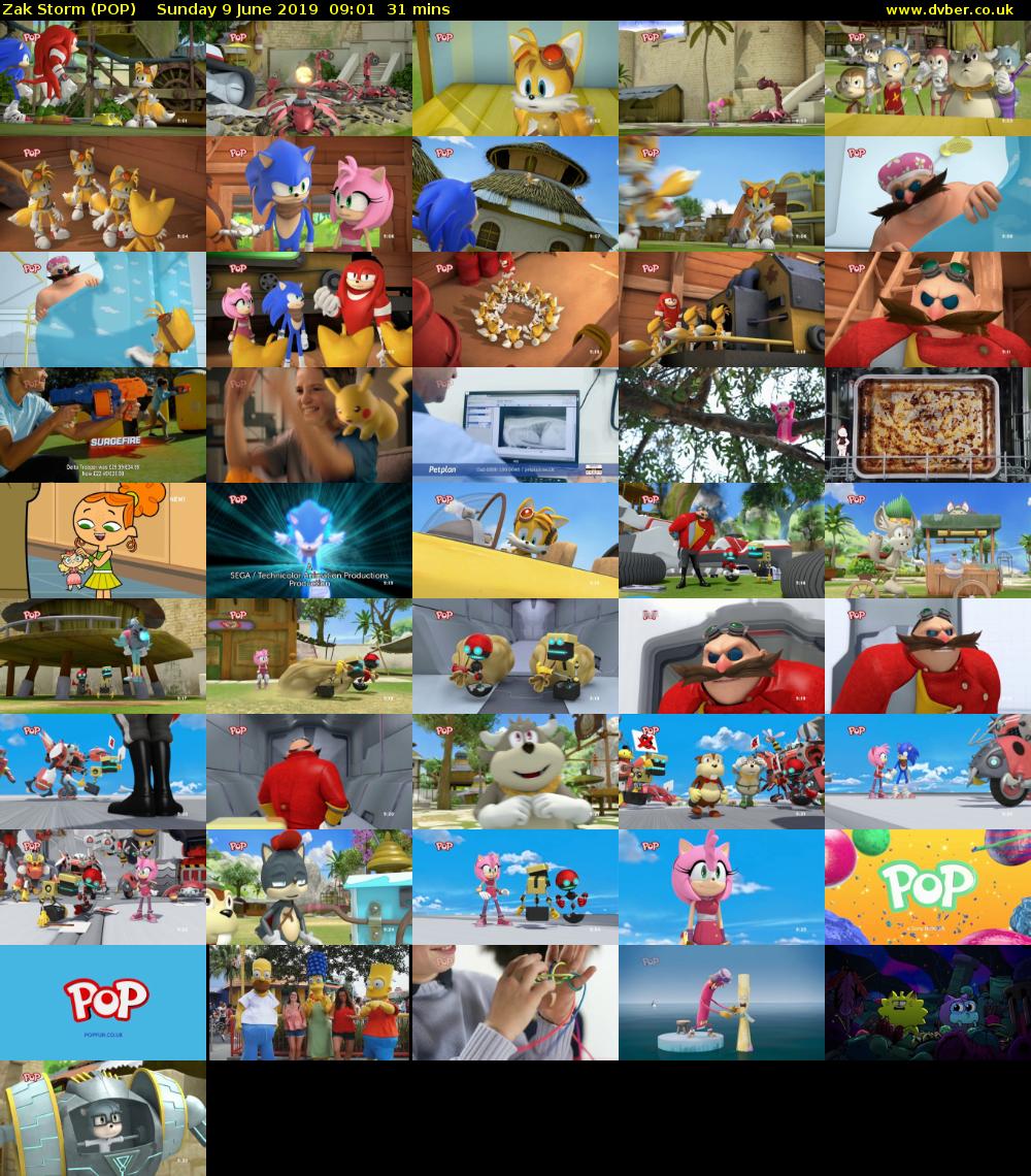 Zak Storm (POP) Sunday 9 June 2019 09:01 - 09:32