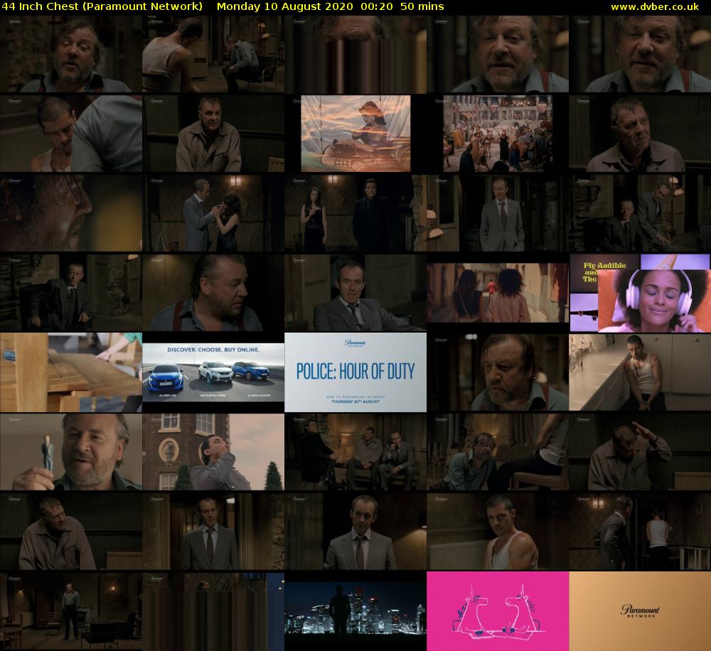 44 Inch Chest (Paramount Network) Monday 10 August 2020 00:20 - 01:10
