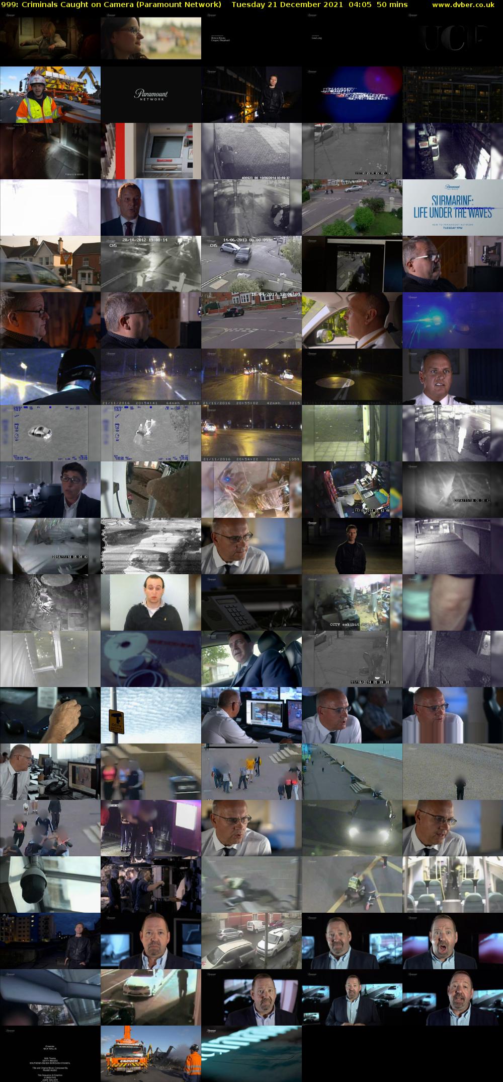 999: Criminals Caught on Camera (Paramount Network) Tuesday 21 December 2021 04:05 - 04:55