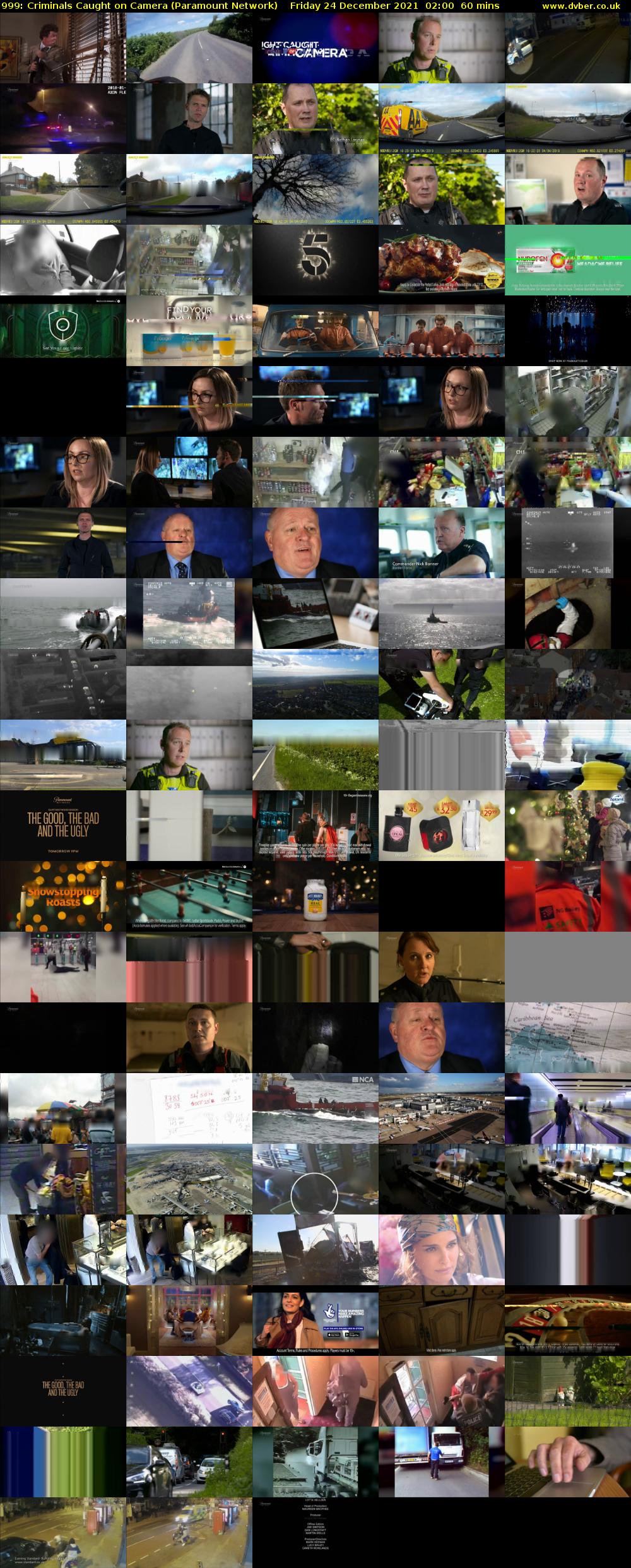 999: Criminals Caught on Camera (Paramount Network) Friday 24 December 2021 02:00 - 03:00