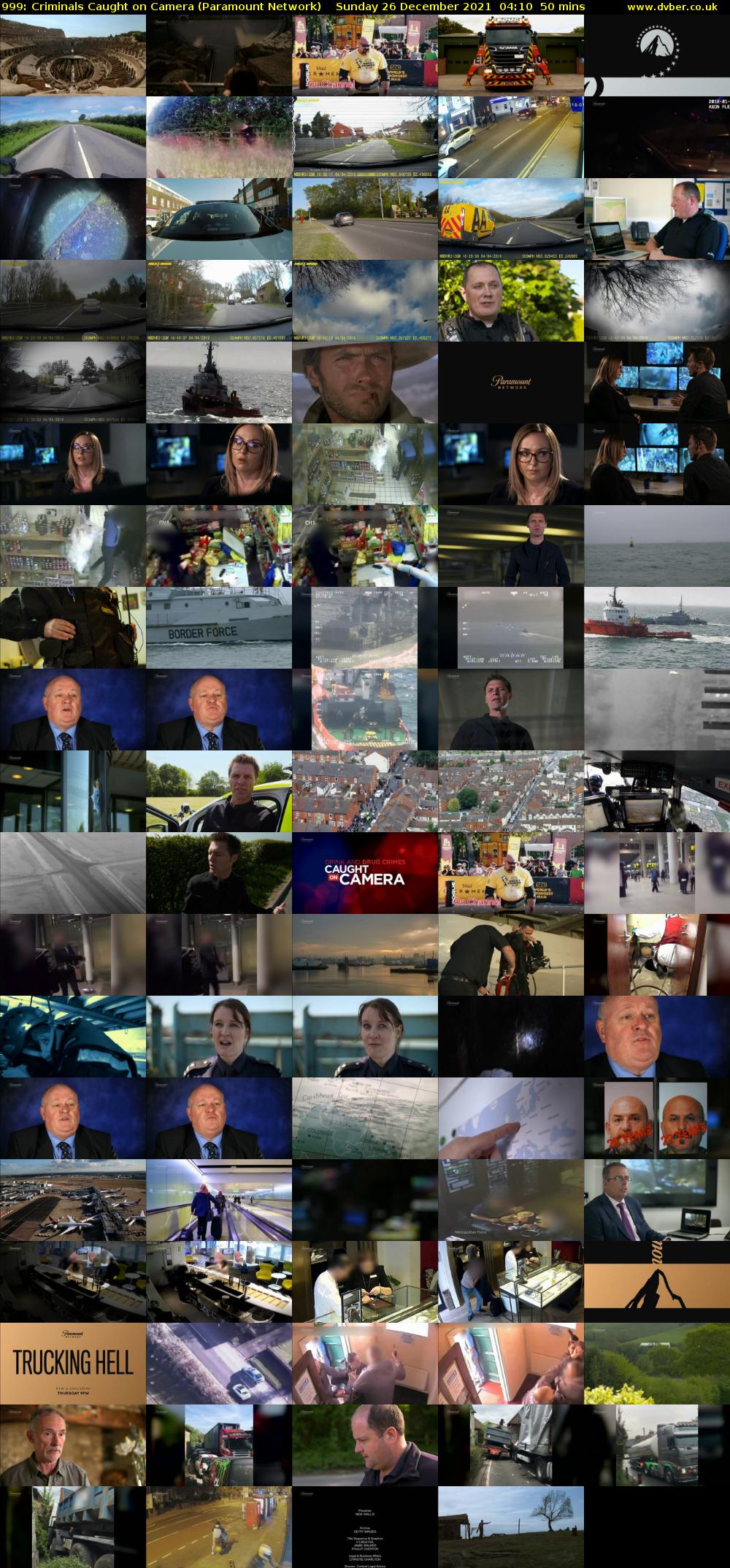 999: Criminals Caught on Camera (Paramount Network) Sunday 26 December 2021 04:10 - 05:00