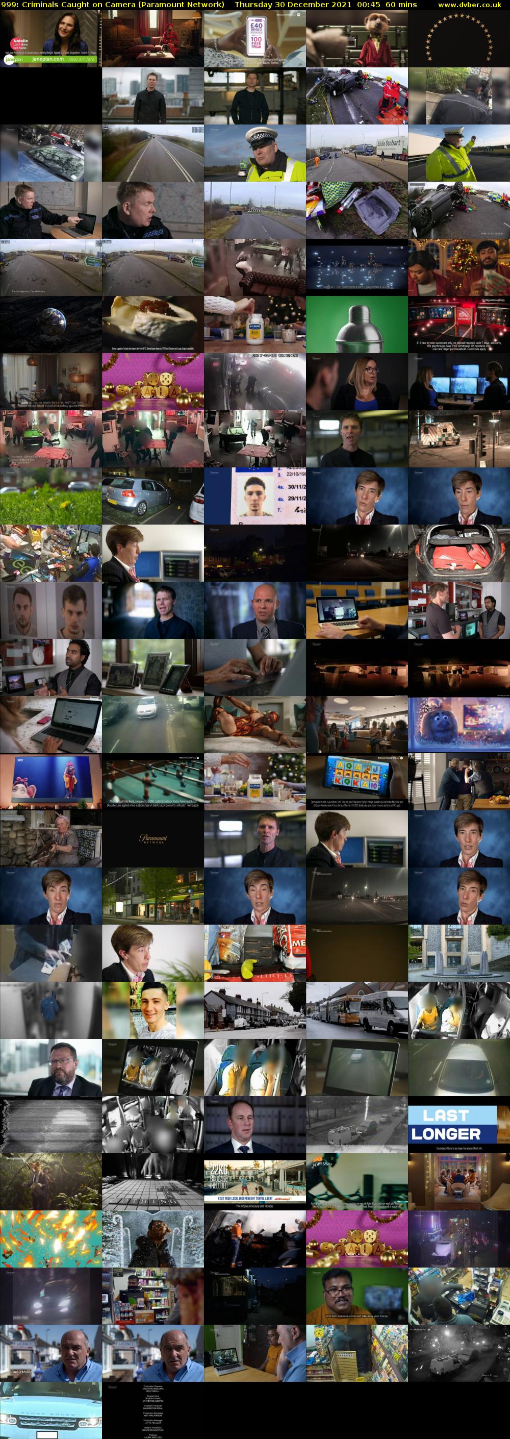 999: Criminals Caught on Camera (Paramount Network) Thursday 30 December 2021 00:45 - 01:45
