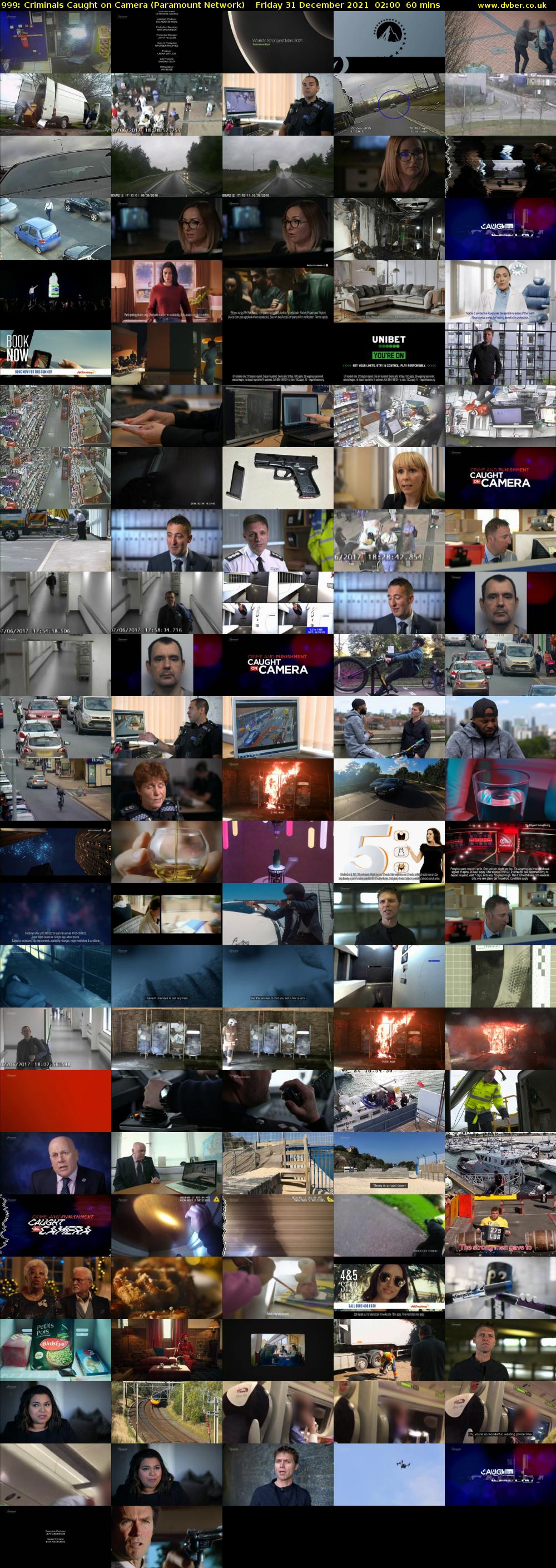 999: Criminals Caught on Camera (Paramount Network) Friday 31 December 2021 02:00 - 03:00