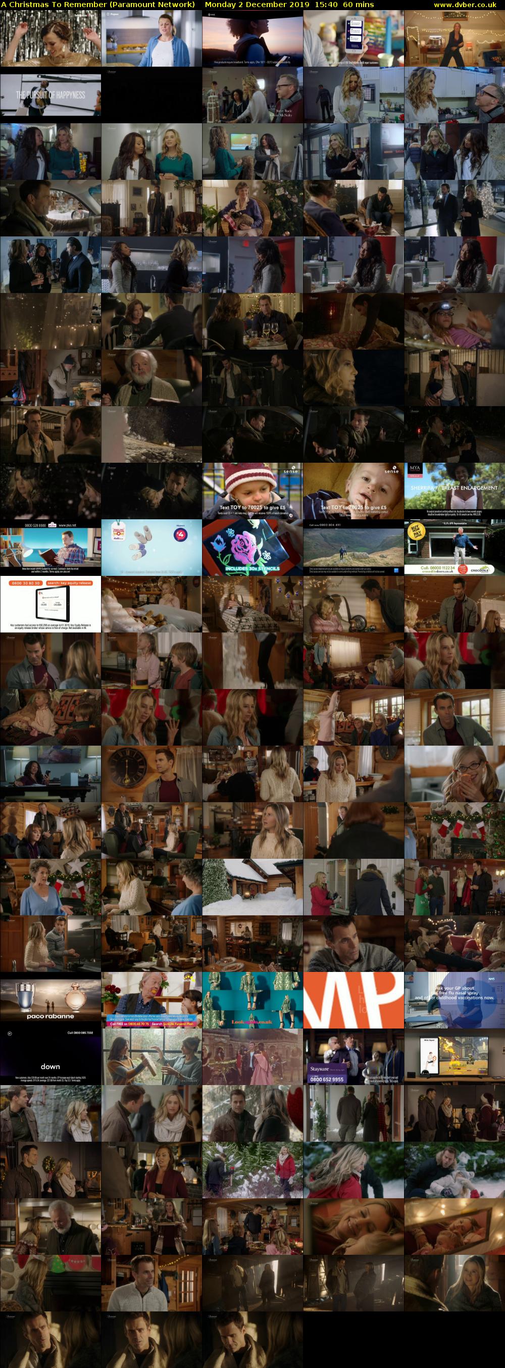 A Christmas To Remember (Paramount Network) Monday 2 December 2019 15:40 - 16:40