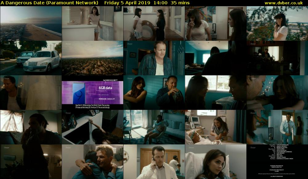 A Dangerous Date (Paramount Network) Friday 5 April 2019 14:00 - 14:35