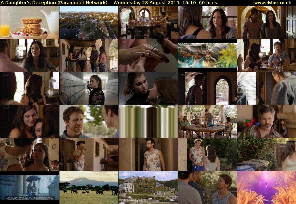 A Daughter's Deception (Paramount Network) Wednesday 28 August 2019 16:10 - 17:10