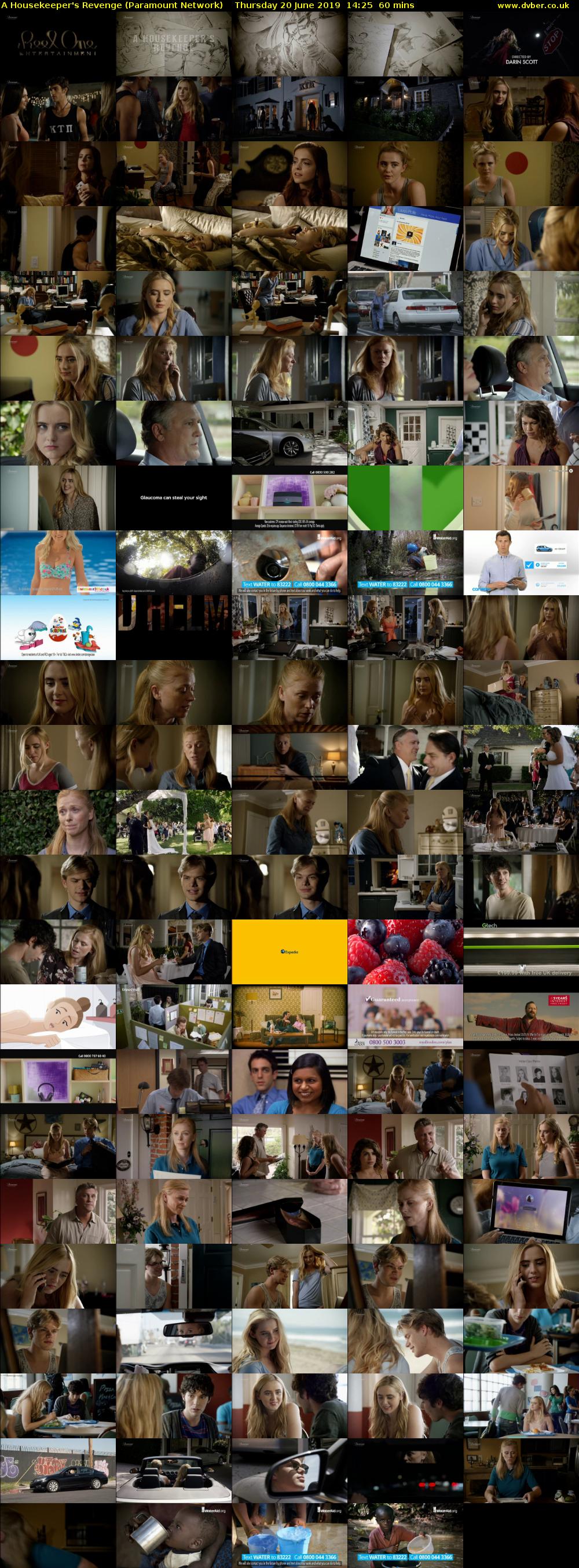 A Housekeeper's Revenge (Paramount Network) Thursday 20 June 2019 14:25 - 15:25