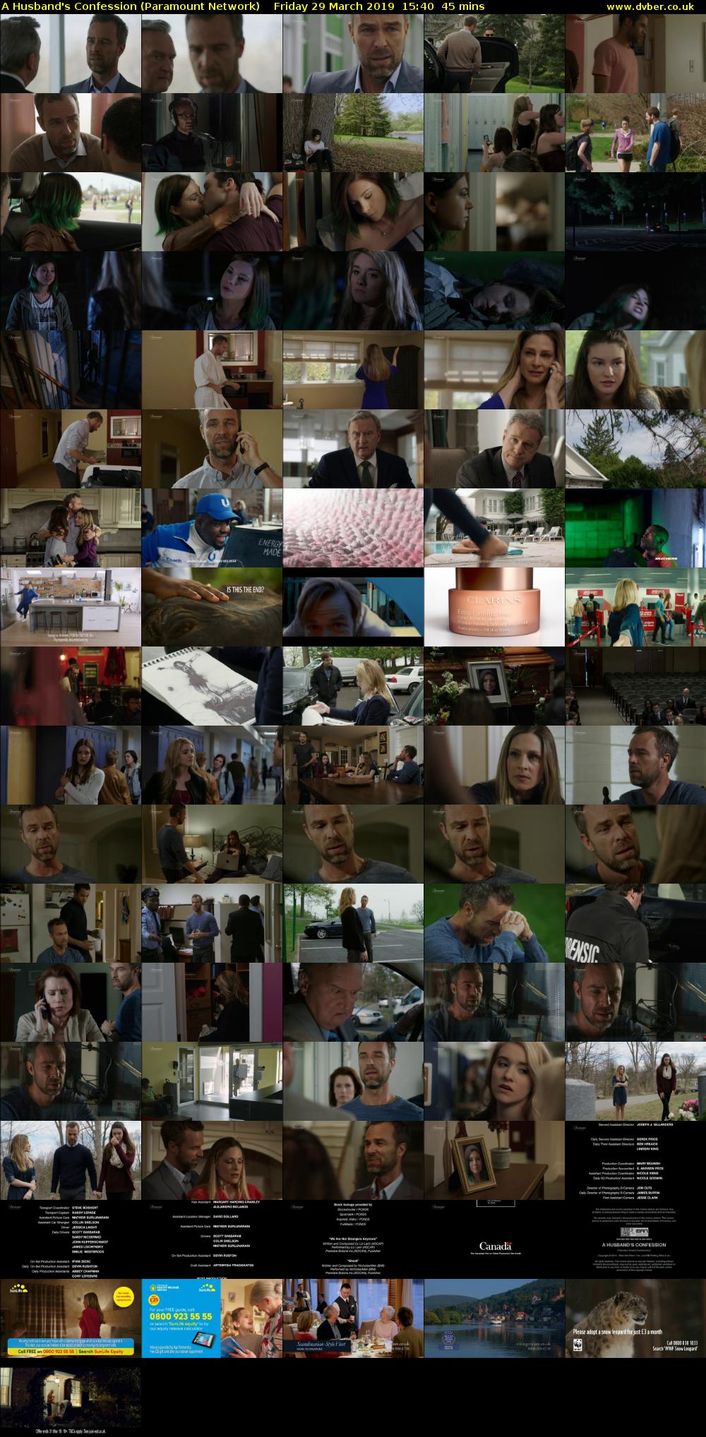 A Husband's Confession (Paramount Network) Friday 29 March 2019 15:40 - 16:25
