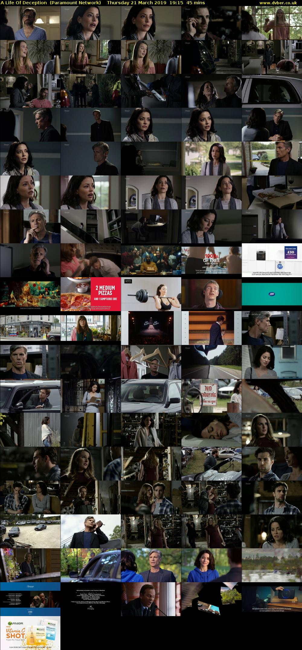 A Life Of Deception  (Paramount Network) Thursday 21 March 2019 19:15 - 20:00
