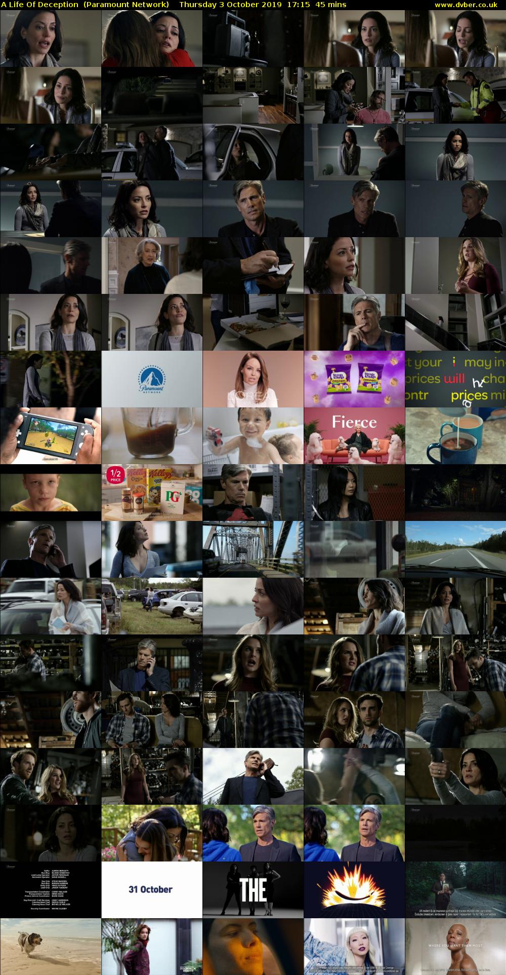 A Life Of Deception  (Paramount Network) Thursday 3 October 2019 17:15 - 18:00