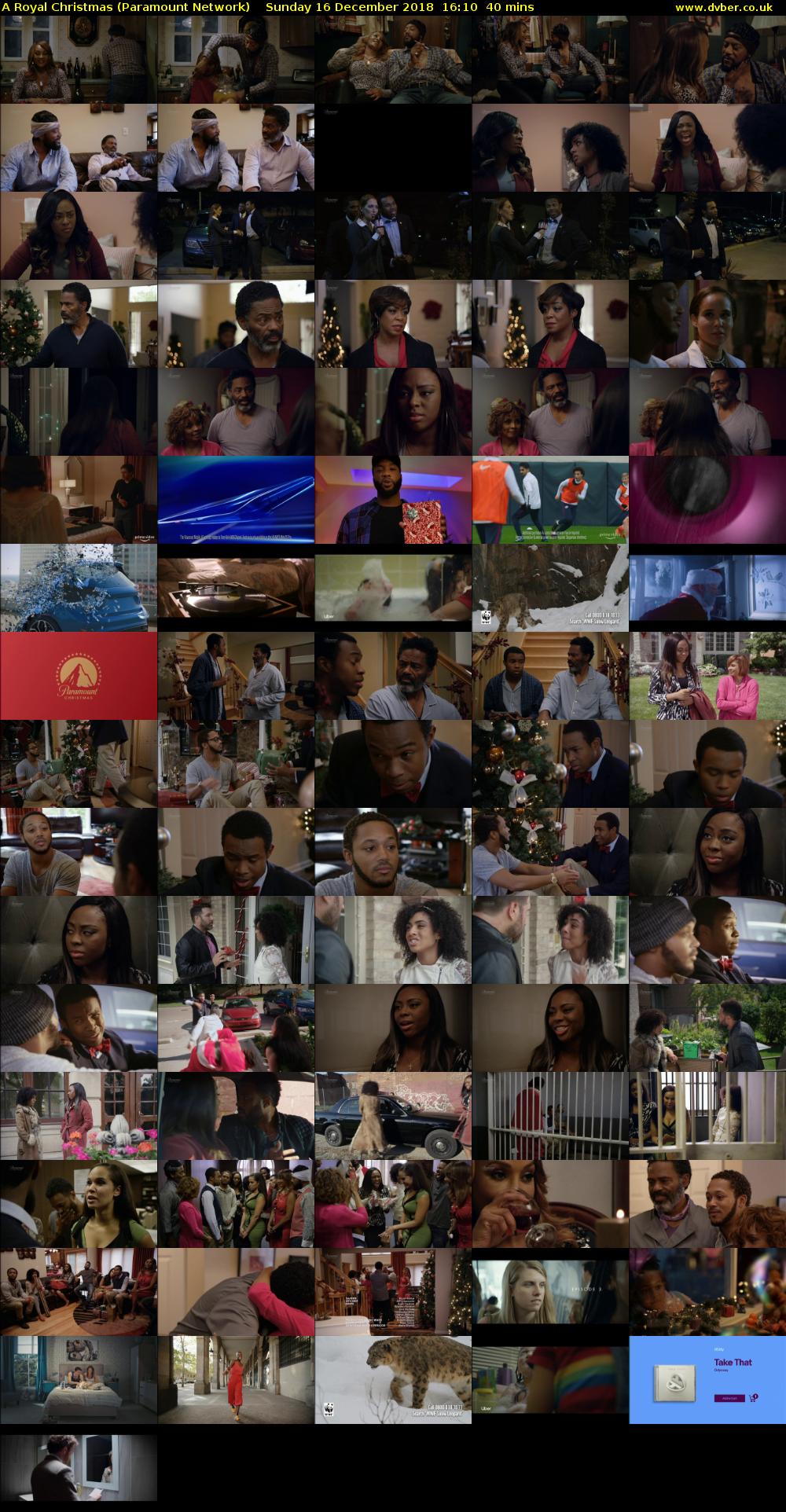 A Royal Christmas (Paramount Network) Sunday 16 December 2018 16:10 - 16:50