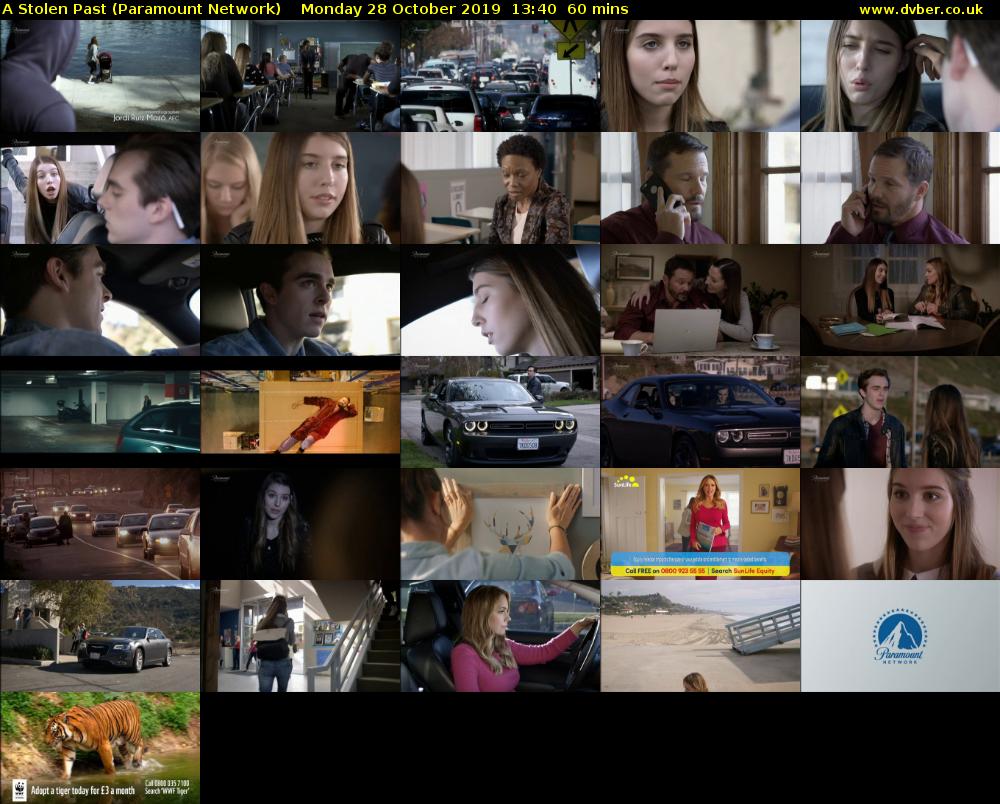 A Stolen Past (Paramount Network) Monday 28 October 2019 13:40 - 14:40