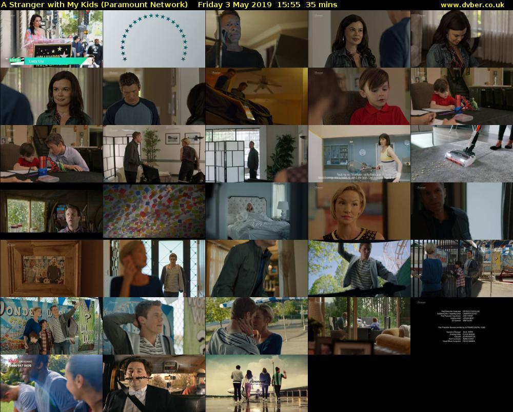 A Stranger with My Kids (Paramount Network) Friday 3 May 2019 15:55 - 16:30