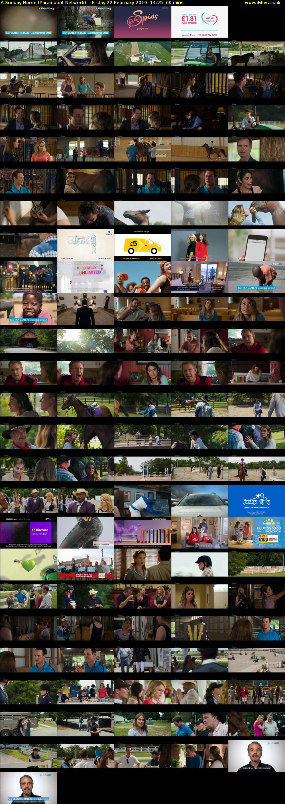 A Sunday Horse (Paramount Network) Friday 22 February 2019 14:25 - 15:25