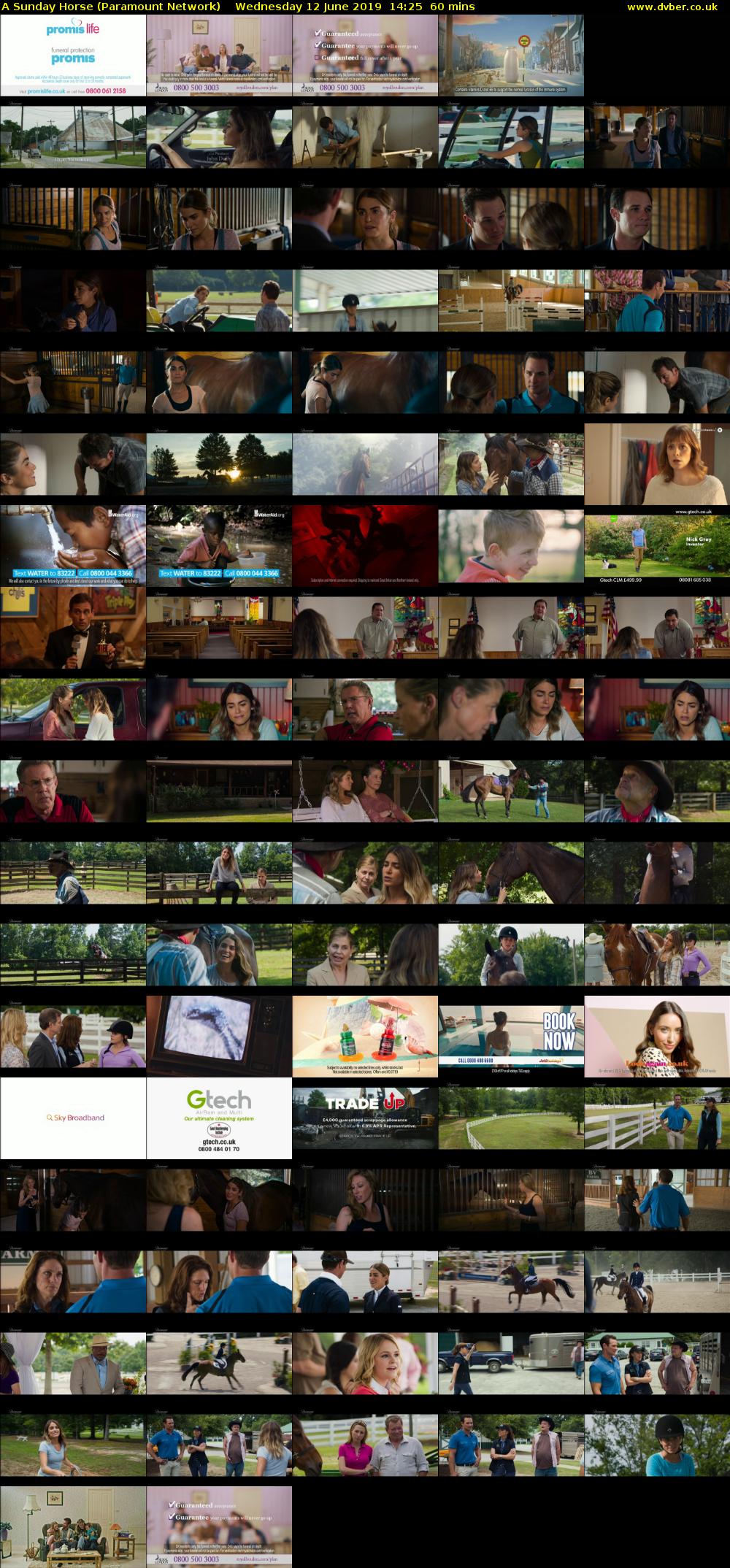 A Sunday Horse (Paramount Network) Wednesday 12 June 2019 14:25 - 15:25