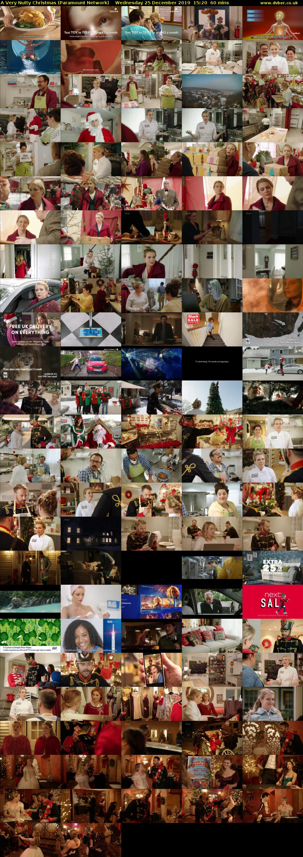 A Very Nutty Christmas (Paramount Network) Wednesday 25 December 2019 15:20 - 16:20