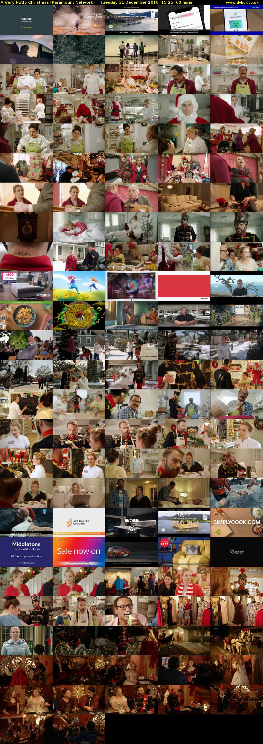 A Very Nutty Christmas (Paramount Network) Tuesday 31 December 2019 15:25 - 16:25