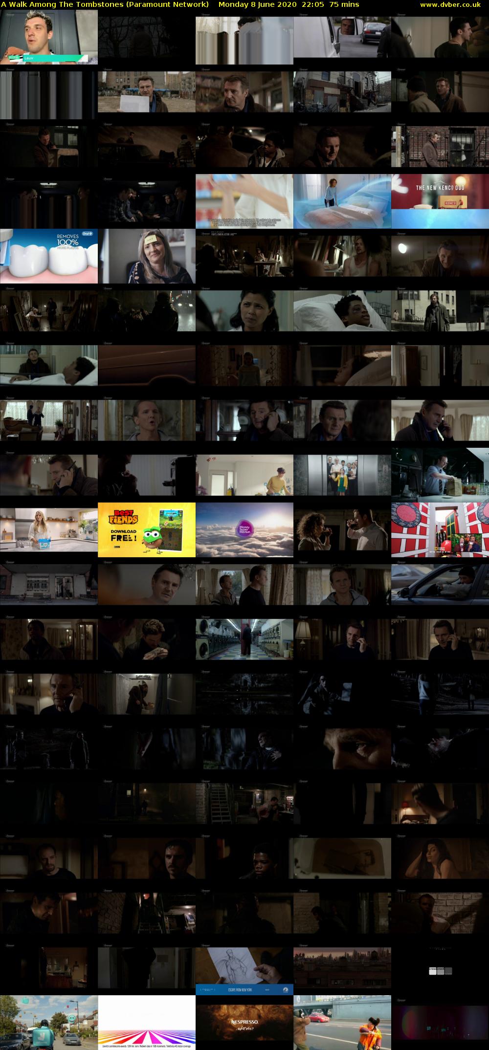 A Walk Among The Tombstones (Paramount Network) Monday 8 June 2020 22:05 - 23:20