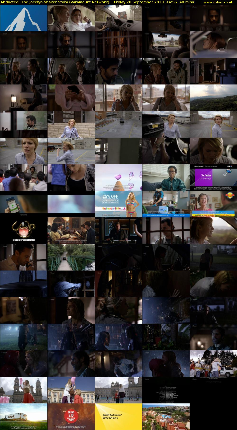 Abducted: The Jocelyn Shaker Story (Paramount Network) Friday 28 September 2018 14:55 - 15:35