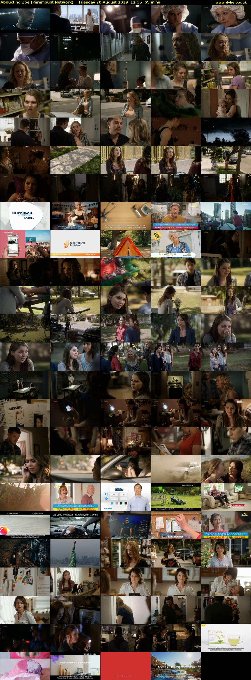 Abducting Zoe (Paramount Network) Tuesday 20 August 2019 12:35 - 13:40
