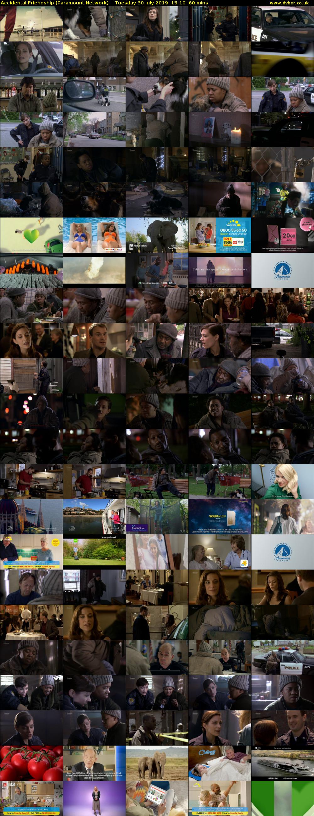 Accidental Friendship (Paramount Network) Tuesday 30 July 2019 15:10 - 16:10