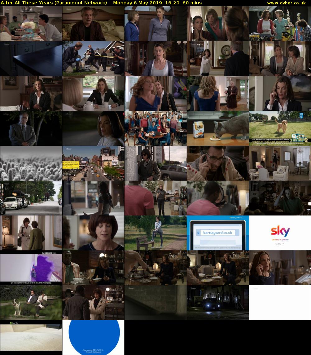 After All These Years (Paramount Network) Monday 6 May 2019 16:20 - 17:20